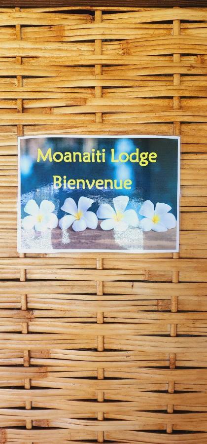 Moanaiti Lodge Maeva Exteriér fotografie